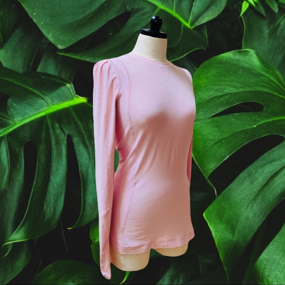 Lululemon Light Pink Long Sleeve Shirt Women’s 6